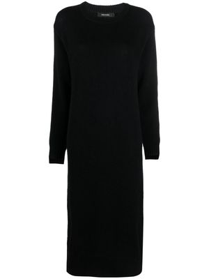 Lisa Yang The Abigal knitted midi dress - Black