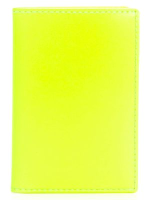Comme Des Garçons Wallet striped wallet - Yellow