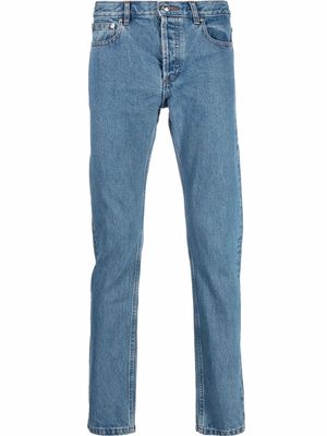 A.P.C. Petit mid-rise straight-leg jeans - Blue