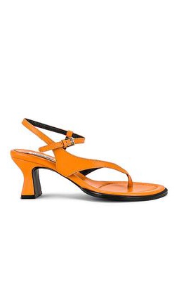 Reike Nen Leaf Ankle Flip Flop Sandal in Orange