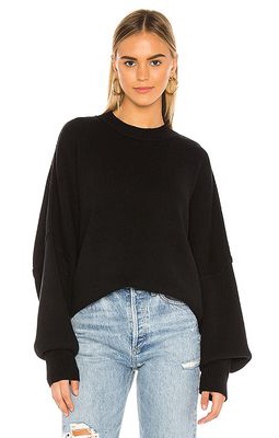 Free People Easy Street Tunic in Black