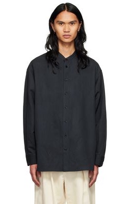 The Row Black Silk Kiki Shirt
