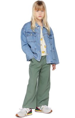 Jellymallow Kids Blue Denim Little Leo Jacket