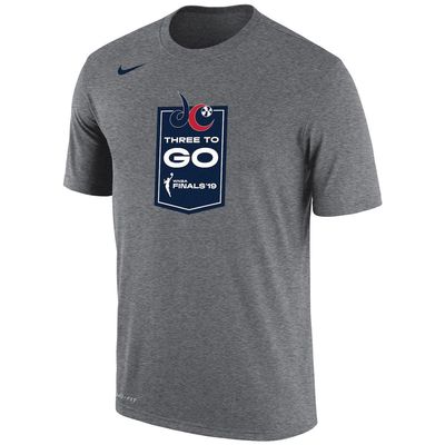 Men's Nike Gray Washington Mystics 2019 WNBA Finals Bound T-Shirt