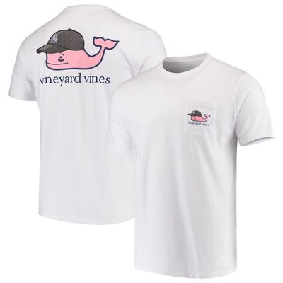 Men's Vineyard Vines White Colorado Rockies Baseball Cap T-Shirt