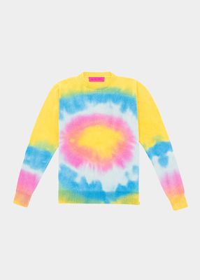 Men's Hi-Fi Tie-Dye Cashmere Sweater