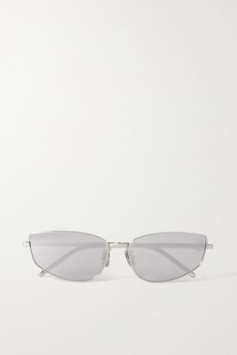 Givenchy - Cat-eye Palladium Sunglasses - Silver