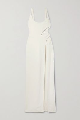 Et Ochs - Rowena Cutout Cady Gown - Ivory