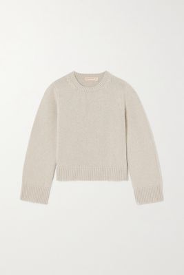 &Daughter - Merino Wool And Cashmere-blend Sweater - Gray