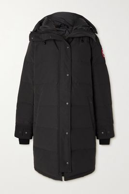 Canada Goose - Shelburne Hooded Quilted Shell Down Parka - Black