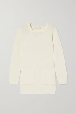 Giuliva Heritage - The Olivia Cotton Sweater - White