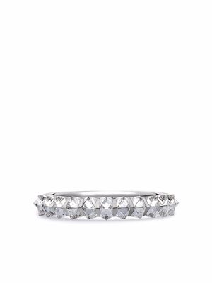 Pragnell platinum RockChic diamond ring - Silver