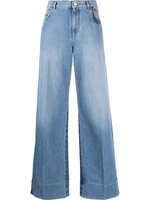 Philosophy Di Lorenzo Serafini wide-leg mid-rise jeans - Blue