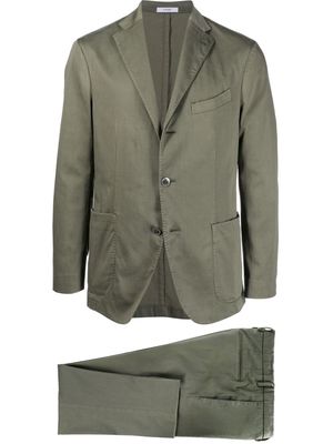 Boglioli single breasted tailored suit - Green