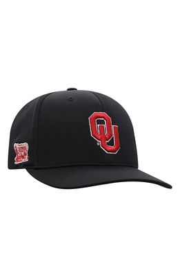 Men's Top of the World Black Oklahoma Sooners Reflex Logo Flex Hat