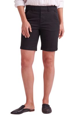 Jag Jeans Maddie Pull-On Chino Shorts in Black