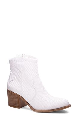 Dirty Laundry Unite Western Bootie in White