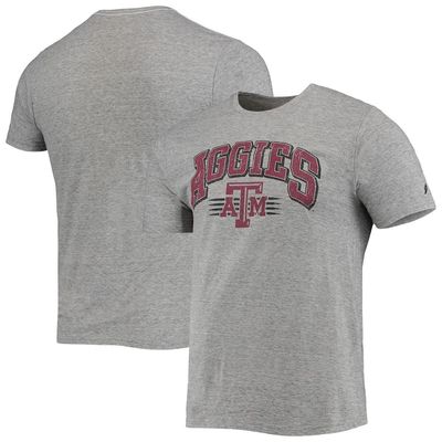 Men's League Collegiate Wear Heathered Gray Texas A & M Aggies Upperclassman Reclaim Recycled Jersey T-Shirt in Heather Gray
