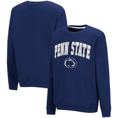 Youth Colosseum Navy Penn State Nittany Lions Campus Pullover Sweatshirt