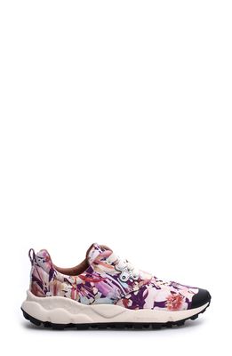 Flower MOUNTAIN Pampas Sneaker in Flower Print Violet