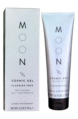 Moon Lunar Peppermint Cosmic Gel Fluoride-Free Whitening Toothpaste