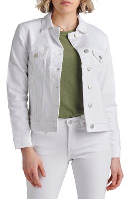 Jag Jeans Kiara Classic Denim Jacket in White