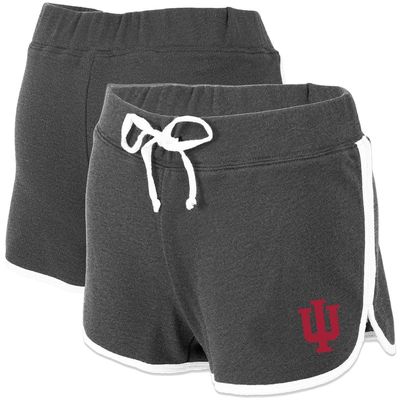 BOXERCRAFT Women's Charcoal Indiana Hoosiers Relay French Terry Shorts