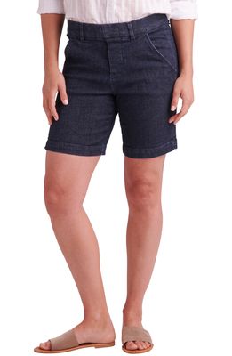Jag Jeans Maddie Pull-On Denim Chino Shorts in Adriatic Blue