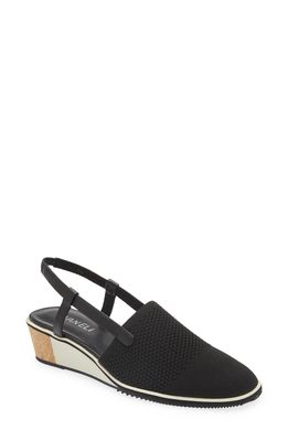 VANELi Greer Slingback Wedge in Black