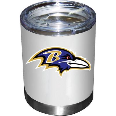 THE MEMORY COMPANY Baltimore Ravens 12oz. Team Lowball Tumbler in White