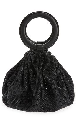Simon Miller Bonsai Woven Scrunch Bag in Black