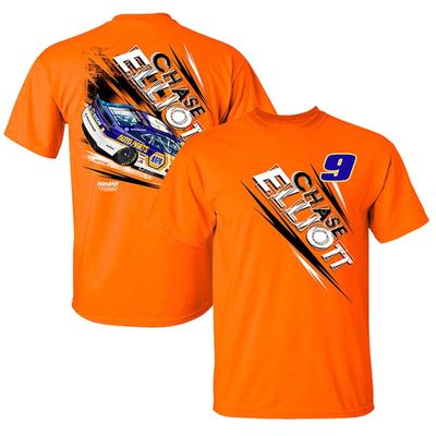 Men's Hendrick Motorsports Team Collection Orange Chase Elliott NAPA Car 2-Spot T-Shirt