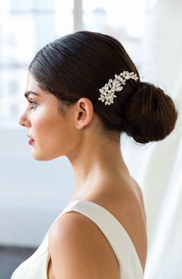 Brides & Hairpins Cameo Comb in Silver