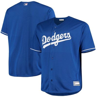 PROFILE Men's Royal Los Angeles Dodgers Big & Tall Replica Alternate Team Jersey