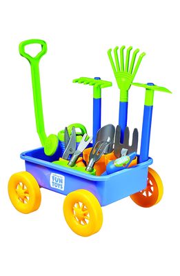 Nothing But Fun Let's Garden Wagon Playset in Blue