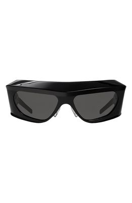Coperni Bold 61mm Wraparound Sunglasses in Black