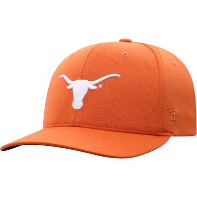 Men's Top of the World Texas Orange Texas Longhorns Reflex Logo Flex Hat in Burnt Orange