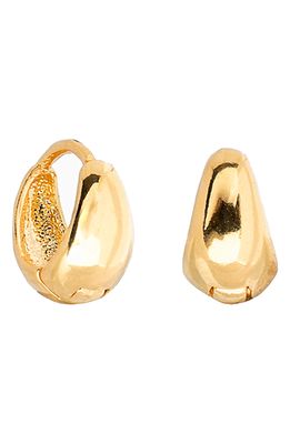 Girls Crew Grand Central Mini Hoop Earrings in Gold