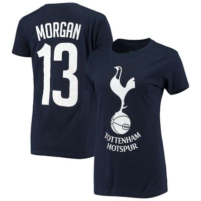 Fifth Sun Women's Alex Morgan Navy Tottenham Hotspur Name & Number T-Shirt