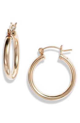 Nashelle Muse 14K-Gold Fill Medium Hoop Earrings