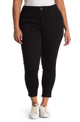 Democracy Ab-Tech Skinny Ankle Jeans in Black