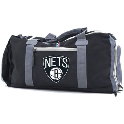 FISLL Brooklyn Nets Gym Bag in Black