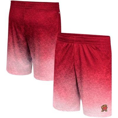 Men's Colosseum Red Maryland Terrapins Walter Shorts