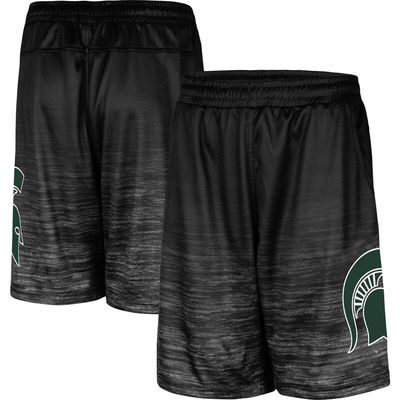 Men's Colosseum Black Michigan State Spartans Broski Shorts