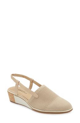 VANELi Greer Slingback Wedge in Ecru