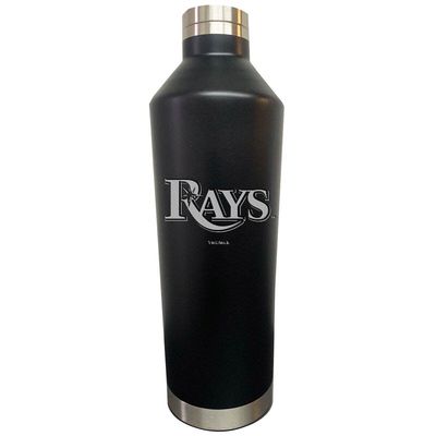 THE MEMORY COMPANY Black Tampa Bay Rays 26oz. Primary Logo Water Bottle
