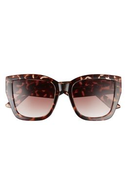 AIRE Haedus 53mm Cat Eye Sunglasses in Rose Tort /Warm Smoke Grad