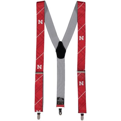 EAGLES WINGS Men's Red Nebraska Huskers Suspenders