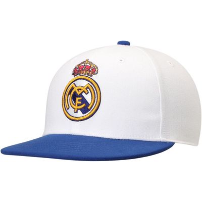 Men's Fi Collection Real Madrid White/Blue Team Fitted Hat