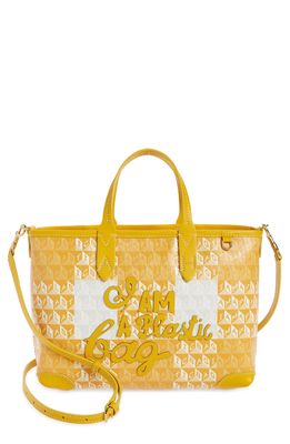 Anya Hindmarch I Am a Plastic Bag Extra Small Tote in Honey
